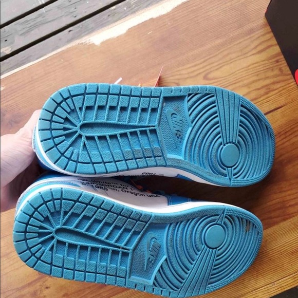 Off White x Air Jordan 1 UNC - Picture 5 of 6